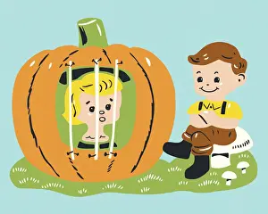 Peter Pumpkin Eater and His Wife