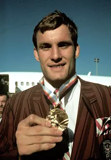 Portraits Prints: Peter Seisenbacherwith gold medal