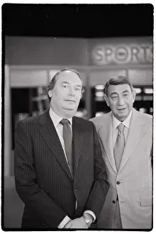 Announcer Prints: Peter Spivak With Howard Cosell