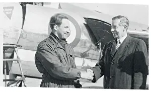 Peter Twiss Shaking Hands With Robert Lickley