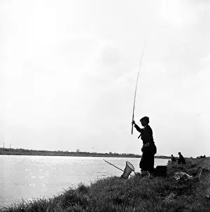 Angling Prints: Peterborough Fishing