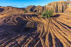 Images Dated 18th May 2017: Petrified sand dunes at Snow Canyon State Park, St. George, Utah, USA