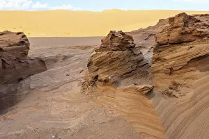 Petrified sand in the Namib Desert, Namib-Naukluft National Park, Namibia, Africa