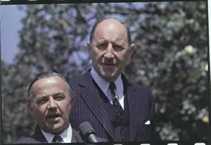 Petrus De Jong and Joseph Luns