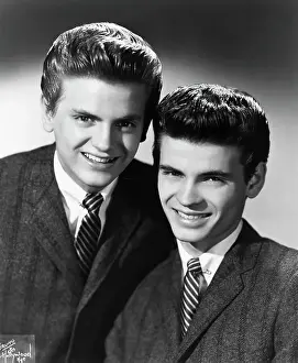 Phil & Don Everly in Publicity Portrait
