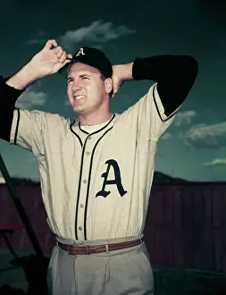 Squinting Prints: Philadelphia Athletics Player Gus Zernial