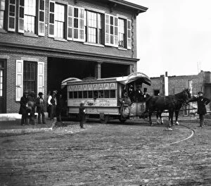 Horse-drawn Trams (Horsecars) Gallery: Philadelphia Tour