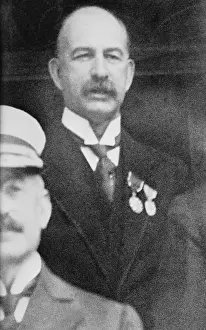Philip Rhinelander Wearing Medals