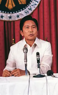 Ferdinand Edralin Marcos Prints: Philippine President Marcos