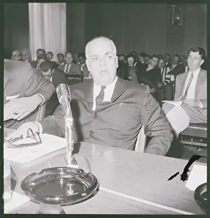 Philleo Nash Testifying Before Senate Committee