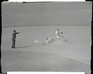 Phillies and Dodger Game in Action