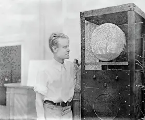 Farnsworth Prints: Philo Farnsworth Watching Television