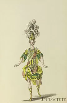 The Magical World of Illustration Gallery: Philoctete (Philoctetes) - example illustration of a ballet character