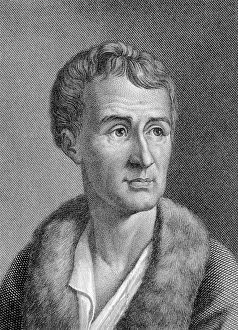 Philosopher and Author Jean Jacques Rousseau