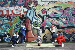 Photo of Breakdancers