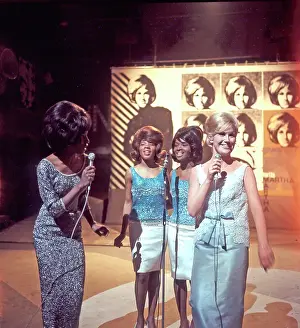 Prints of UNSPECIFIED - JANUARY 01: Photo of Dusty Springfield with Martha and the Vandellas. (Photo by Michael Ochs Archives/Getty Images) Dusty in Focus: A Visual Portrait of a Soul Icon: Photo of Dusty Springfield