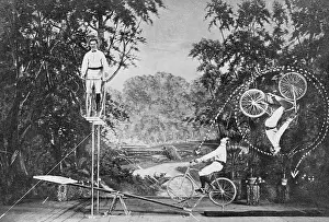 Photo Illustrating Bicycle Flip