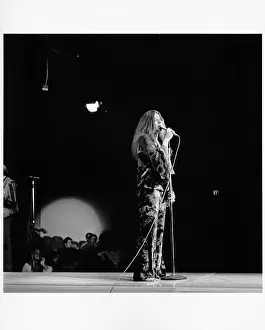 Prints of UNITED STATES - CIRCA 1969: Photo of Janis Joplin, circa 1969, Los Angeles TV studio. (Photo by Michael Ochs Archives/Getty Images) Classic Prints of Iconic Janis Joplin: Photo of Janis Joplin