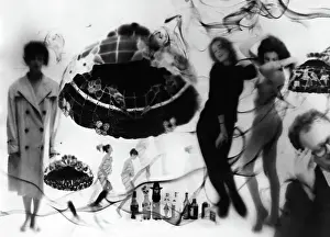 Photo Montage of Alcohol-Fueled Party in 1960