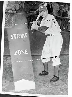Photo Shows the New Baseball Strike Zone