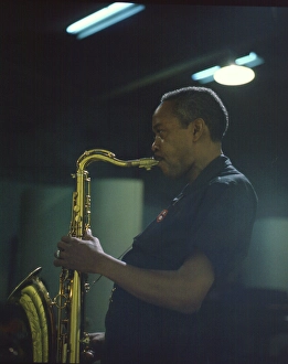 Jazz Saxophonist Sonny Stitt Circa 1970. Art Prints, Posters