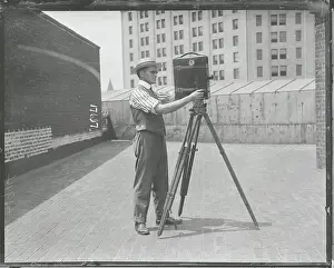 Photographer with Camera