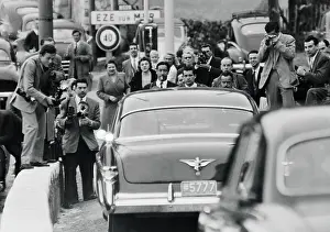 Monaco Prints: Photographers Blocking a Road