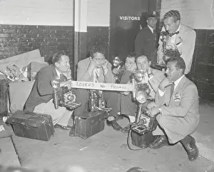 Disappointment Prints: Photographers Outside Yankees Locker