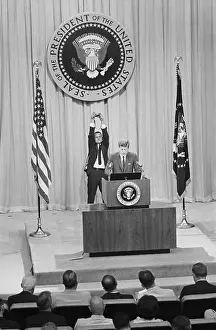 Photographing President Kennedy from Behind