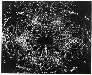 Crystal Prints: Photomicrograph Of Tungsten Crystal
