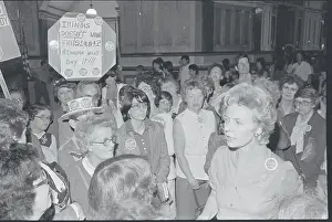 Phyllis Schlafly and Others Protesting