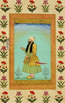 Motif Prints: Physician, Da'úd Taqarrub Khan in profile