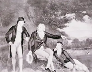 Physician Edward Jenner and Citizens Outdoors