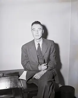 Atomic Prints: Physicist J. Robert Oppenheimer