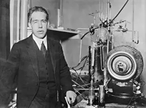 Danish Prints: Physicist Niels Bohr