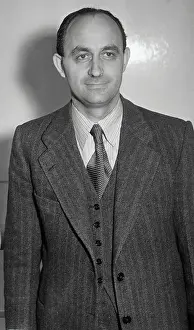 Physics Nobel Prize Winner Enrico Fermi Posing