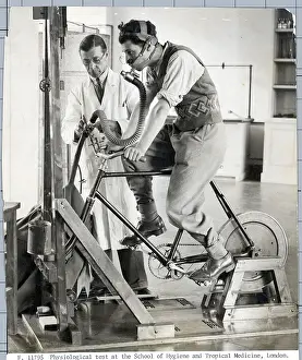 Oxygen Mask Prints: Physiological Test Given In London