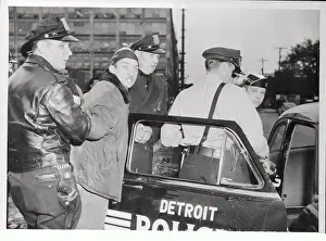 Picketers Being Arrested by Police