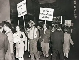 Picketing Prints: Picketing Against Gerald L.K. Smith