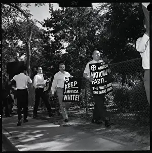 Englewood Prints: Pickets For American National Party