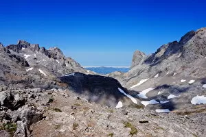 Deep Snow Collection: At the top of Picos de Europa, Spain