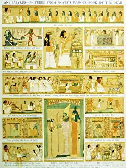 Pictogram Prints: Pictures of the Ani Papyrus