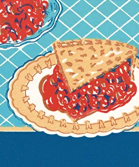 Images Dated 26th February 2015: Piece of Cherry Pie
