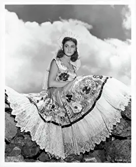 Pier Angeli In Sombrero