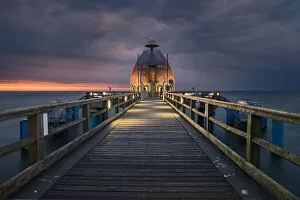 Domingo Leiva Travel Photography Gallery: Pier at Sellin on Rugen Islan in Germany