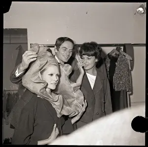 Pierre Cardin at 1963 Spring-Summer Fashion Show