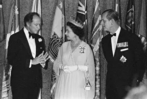 Pierre Elliott Trudeau, Queen Elizabeth, and Prince Philip
