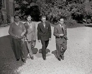 Pierre Mendes-France with Others