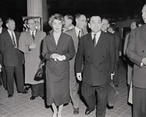 Pierre Mendes-France with Wife