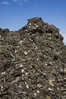 Images Dated 13th June 2012: Pile of discarded automotive debris at a waste management site, Quebec, Canada